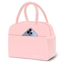 KUBYA Insulated Lunch Bag Pink Reusable Tote for Women Men Office Travel... - €2,84 EUR KUBYA Insulated Lunch Bag Pink Reusable Tote for Women Men Office Travel... - €2,84 EUR