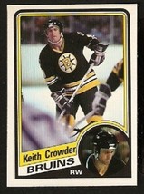 1984 OPC O Pee Chee Hockey Card # 2 Boston Bruins Keith Crowder nr mt   # - £0.39 GBP