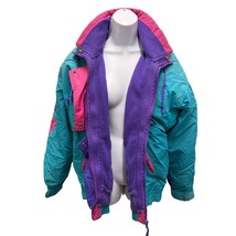 VTG 90&#39;s Cabin Creek Womens M Coat Ski 2 layers removable insert Purple ... - $34.19