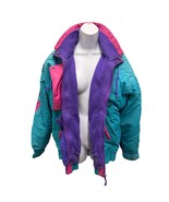 VTG 90&#39;s Cabin Creek Womens M Coat Ski 2 layers removable insert Purple ... - $34.19