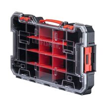 Craftsman VersaStack 9.84 in. X 2.73 in. Small Parts Bin Plastic 20 comp... - $39.95