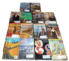 The Artist’s Magazine 14pc Lot Back Issues Various Years 2005-10 - £31.45 GBP