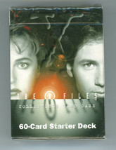 X-Files CCG 60 Card Starter Deck Factory Sealed Premiere Edition 1996 - £7.75 GBP