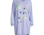 Disney Stitch Women&#39;s Sleep Shirt, Size 2X Color Lavender - $22.76