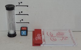 2011 Hasbro Taboo Board game Replacement Set of Timer Dice Scoring Pad P... - $189.08 MXN