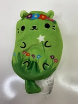 Cats vs Pickles Kitty Butterfly Plush Beanie Green - $5.90