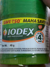 Original Iodex fast relief Pain Balm 40g - $8.00