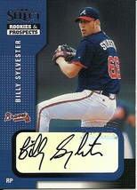 2002 Select Rookies and Prospects Billy Sylvester 10 Braves - £1.56 GBP