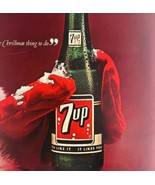 1964 7up Christmas Santa Soda Pop Advertisement Holiday Beverage DWII19 - $24.99