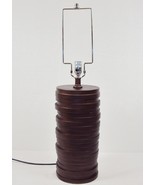 Table/Desk Lamp ~ Antique Mission Bronze Body w/Offset Disc Pattern #284... - $48.95