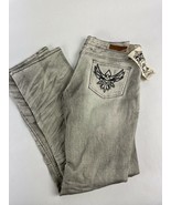 Machine Men&#39;s Denver Gray Tone Straight Denim Jeans Size W 32 L 31 - $36.99