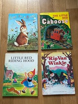 Lot Of Vintage Rip Van Winkle Little Red Riding Hood Home For A Bunny Caboose - £8.27 GBP