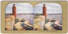 Stereo View Card Stereograph Ferry Depot San Francisco California - £3.86 GBP