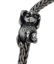 Authentic Trollbeads Retired Cute Teddy Bear Charm 11359, New - £30.84 GBP