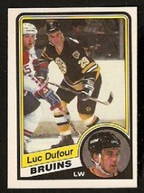 1984 OPC O Pee Chee Hockey Card # 3 Boston Bruins Luc Dufour nr mt   ! - £0.39 GBP