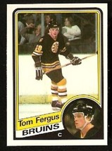1984 OPC O Pee Chee Hockey Card # 4 Boston Bruins Tom Fergus vg - £0.39 GBP