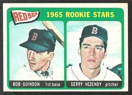 1965 Topps # 509 Boston Red Sox Rookie Stars Bob Guindon Gerry Vezendy em - £5.18 GBP