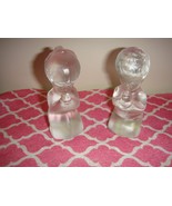 Fenton Crystal Velvet Praying Boy &amp; Girl Children With Stickers - €21,42 EUR