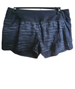 Black and Gray Mini Athletic Short with Pocket Size Medium - £19.47 GBP