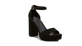 Nuovo Senza Scatola Donna Mossimo Fabiola Nero Plateau Tacchi - £19.55 GBP