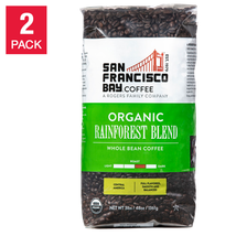 Organic Rainforest Blend Whole Bean Coffee 3 Lbs, 2-Pack - £61.17 GBP