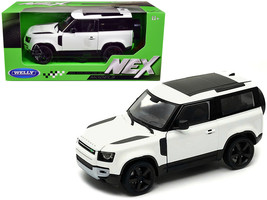 2020 Land Rover Defender Cream White "NEX Models" 1/26 Diecast Model Car by Well - $42.27