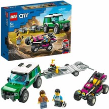 Lego City Race Buggy Transporter with 2 Minifigures NIB 210 Pcs 60288 - £26.89 GBP