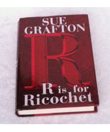 HC book R is for Ricochet by Sue Grafton mystery thriller with dust jacket - £1.57 GBP
