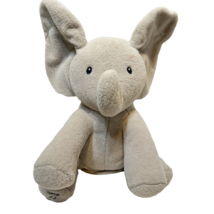 Baby Gund Plush  Elephant  Play Peekaboo Sings Do Your Ears Hang Low 16&quot; Works - £14.82 GBP