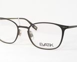 EVATIK 9117 315 Matt Khaki Olive UNIQUE EYEGLASSES GLASSES FRAME 52-20-1... - $125.19