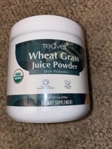 Teaveli Organic Wheatgrass Juice Powder with Probiotics-USA Grown- 7 oz ... - $18.00