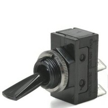 Black 20 Amp On / Off / On Lever Toggle Switch With Tab Terminals - $17.95