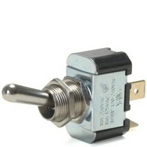 Off / Momentary On 20 Amp Toggle Switch With Tab Terminals - $19.95