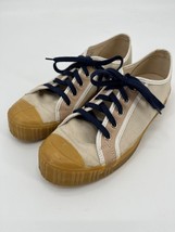 Spalwart Special Low Sneakers Sz 38 Cream Canvas Lace Up Shoes Unisex - $98.00