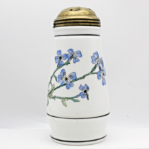 Antique Opalware Sugar Shaker Muffineer Painted Florals Challinor, Taylor &amp; Co - £40.42 GBP