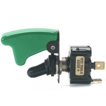 Off / On 20 Amp Sand Sealed Toggle Switch With Green Sand Sealed Toggle ... - $36.95