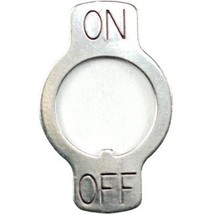 On-Off I.D. Plates For On-Off Switches - Pack Of 4 - $7.41
