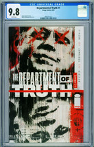 Department of Truth #1 CGC 9.8 2020-First issue-comic book-3862511017 - £104.67 GBP