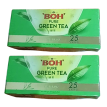 BOH Pure Green Tea 25 Teabags x 2 Pack – Natural Antioxidant Tea - $35.89