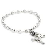 Marvel Comics Punisher Bead Charm Bracelet [Jewelry] - £13.93 GBP