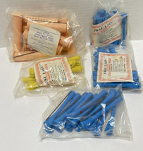 VTG Mixed Lot of 60 Cold Wave Rods For Perms 5 Unopened Packages Assorted Sizes - £13.19 GBP