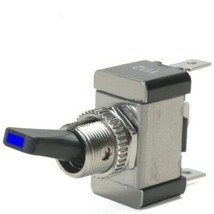 Blue LED Tip On/Off 30 Amp Toggle Switch With Tab Terminals Lights Up Wh... - $39.95