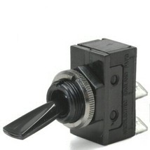 Black 20 Amp On / On Lever Toggle Switch With Tab Terminals - $17.95