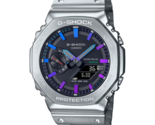 Casio G-Shock Analog Digital Full Metal Rainbow Dial Solar Watch GM-B210... - $408.50