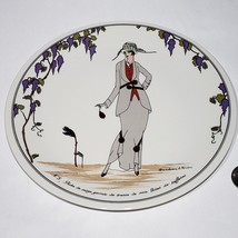 Villeroy &amp; Boch Porcelain No. 5 Design 1900 Luxembourg 8&quot; Plate Baudray d Amiou - £26.33 GBP