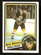 1984 O Pee Chee Hockey #8 Boston Bruins Nevin Markwart Rookie Card RC nr mt  !  - £0.39 GBP