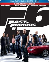 Fast And The Furious 6 Steelbook ( Bluray  Dvd  Digital Hd) Extended Edi... - $1,120.73 MXN