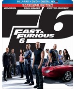 Fast And The Furious 6 Steelbook ( Bluray  Dvd  Digital Hd) Extended Edi... - $1,130.69 MXN