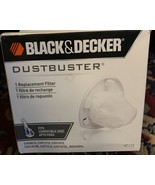 BLACK+DECKER Dustbuster 1 (one) Replacement Filter VF110 - $8.02 CAD