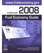 EPA 2008 Fuel Economy Guide vintage US brochure Gas Mileage - $13.76 CAD